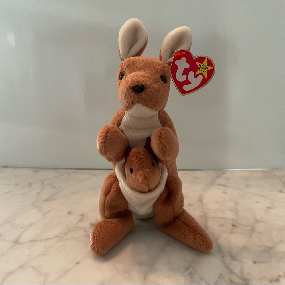 2 for $30🌶✨| POUCH the Kangaroo Beanie Baby